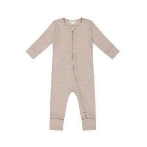 Jamie Kay Organic Cotton Modal Frankie Onepiece - Powder Pink Marle